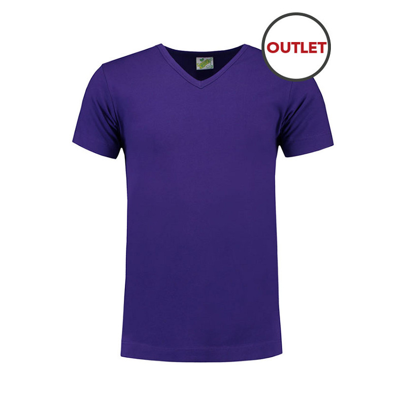 Lemon & Soda Cotton Elastane V-neck T-shirt